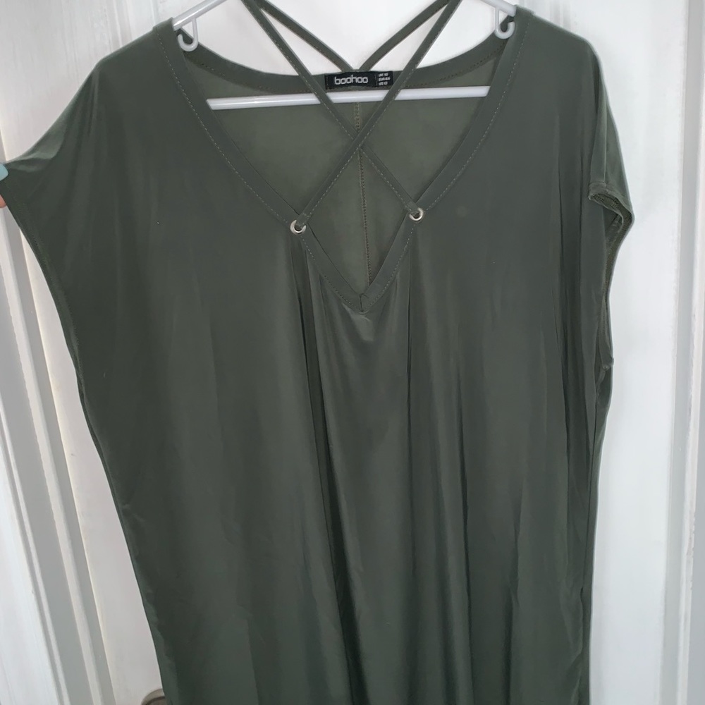 Batwing sleeve blouse
